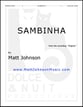 Sambinha piano sheet music cover